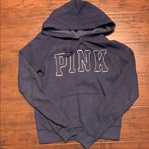 PINK Victoria secret blue hoodie